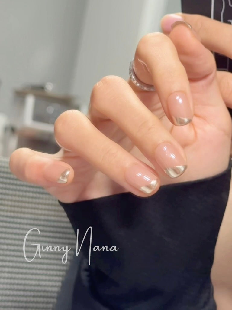 Upper East Angled French Tip