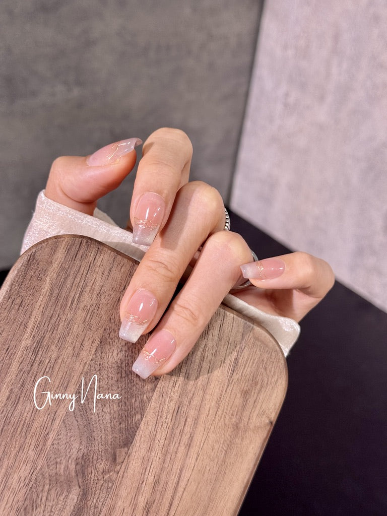 Strawberry Jelly French Tip