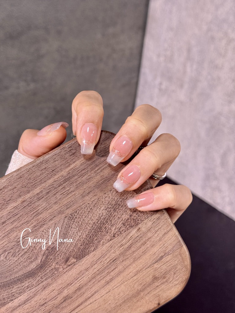 Strawberry Jelly French Tip