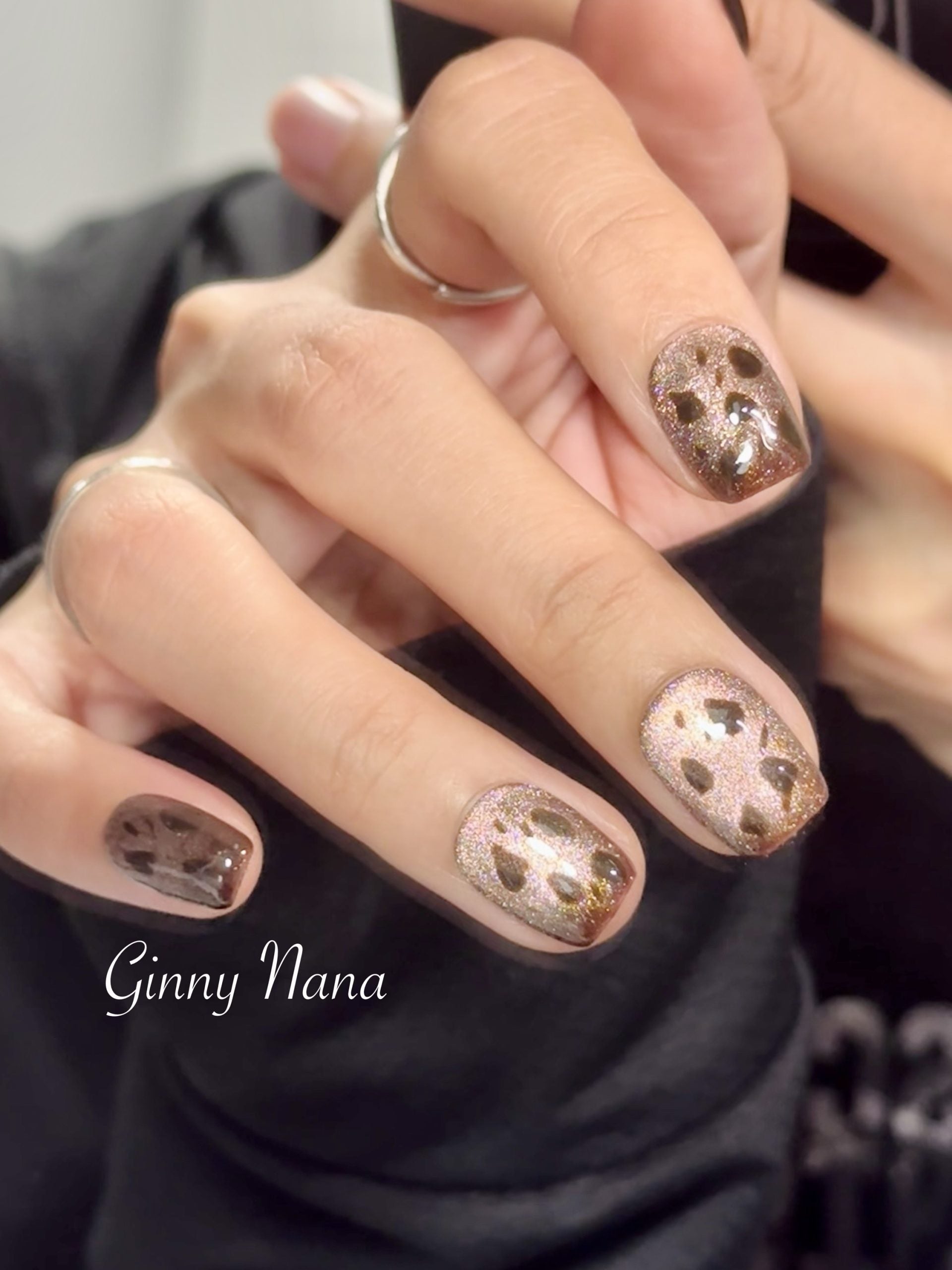 Brown Leopard Cat Eyes